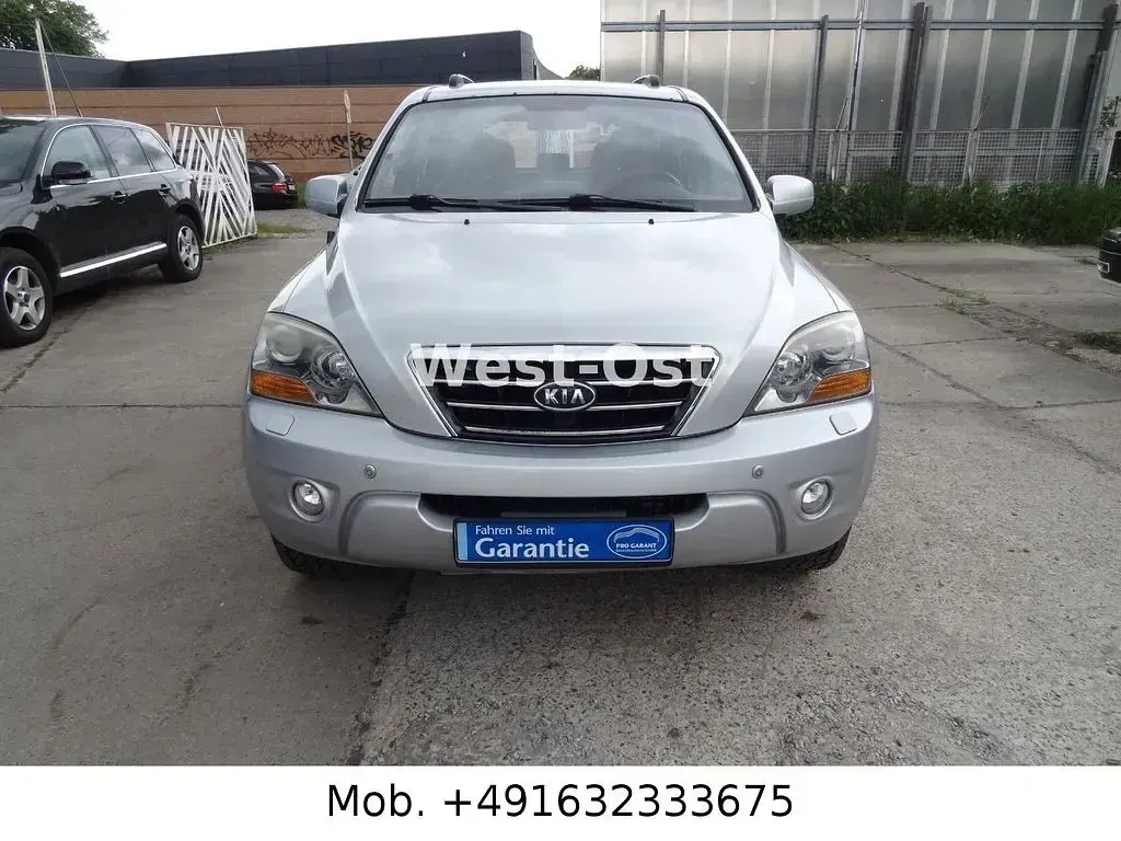 Gebraucht Kia Sorento EX 140 PS (102 kW) 2008 Silber SUV