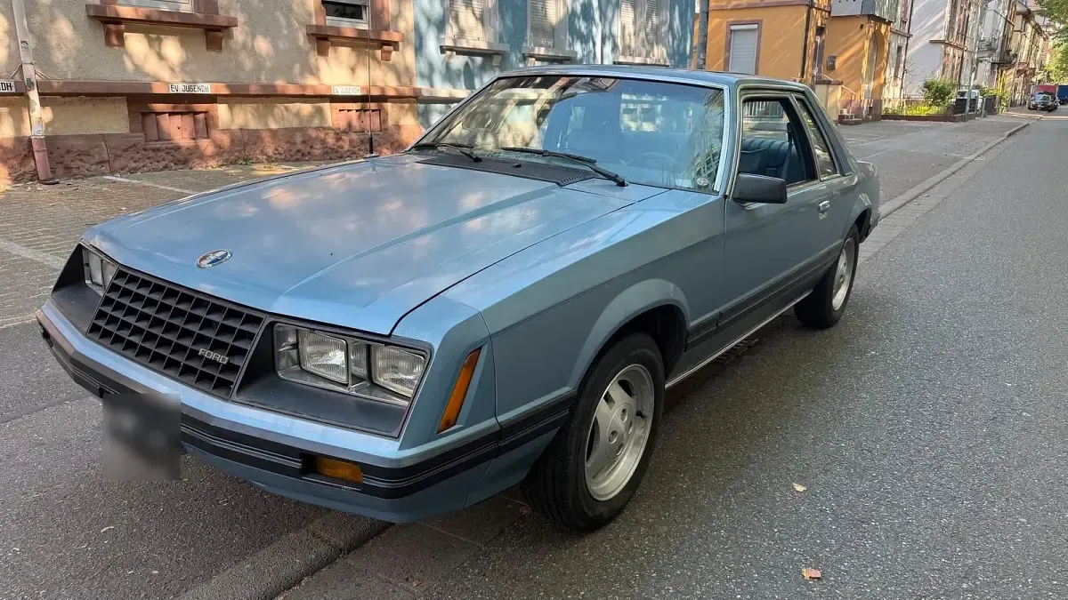 Gebraucht Ford Mustang 98 PS (72 kW) 1980 Blau Coupé
