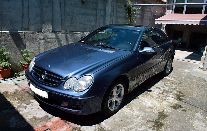 Gebraucht Mercedes CLK200 Avantgarde 163 PS (119 kW) 2006 Blau Coupé
