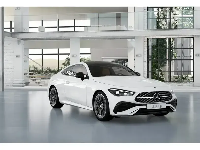 Gebraucht Mercedes CLE220 AMG 197 PS (144 kW) 2025 Weiß Coupé