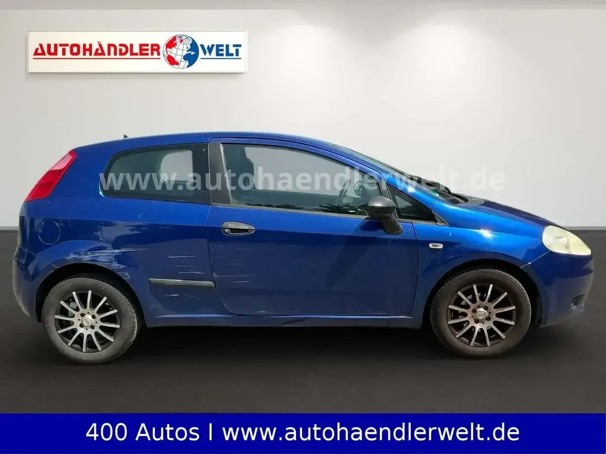Gebraucht Fiat Grande Punto Active 65 PS (47 kW) 2006 Blau Kleinwagen