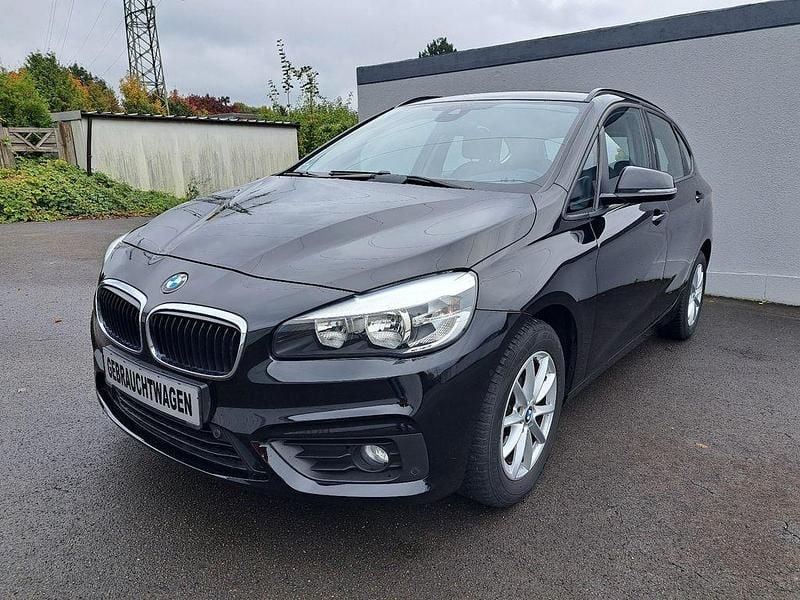 Schwarz Gebraucht 2014 BMW 218 Active Tourer Advantage Van / Kleinbus | 8.950 € (Superpreis) - Bild 1/4