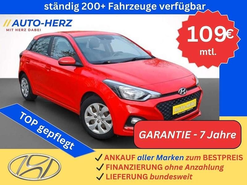 Gebraucht Hyundai i20 Select 75 PS (55 kW) 2020 Rot Kleinwagen