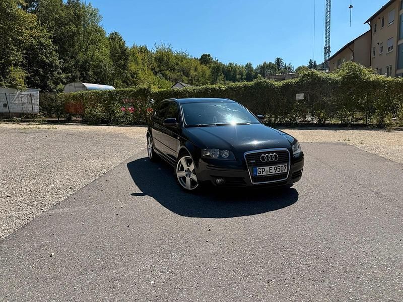 Schwarz Gebraucht 2007 Audi A3 S-Line Kleinwagen | 5.700 € (Teuer) - Bild 1/4