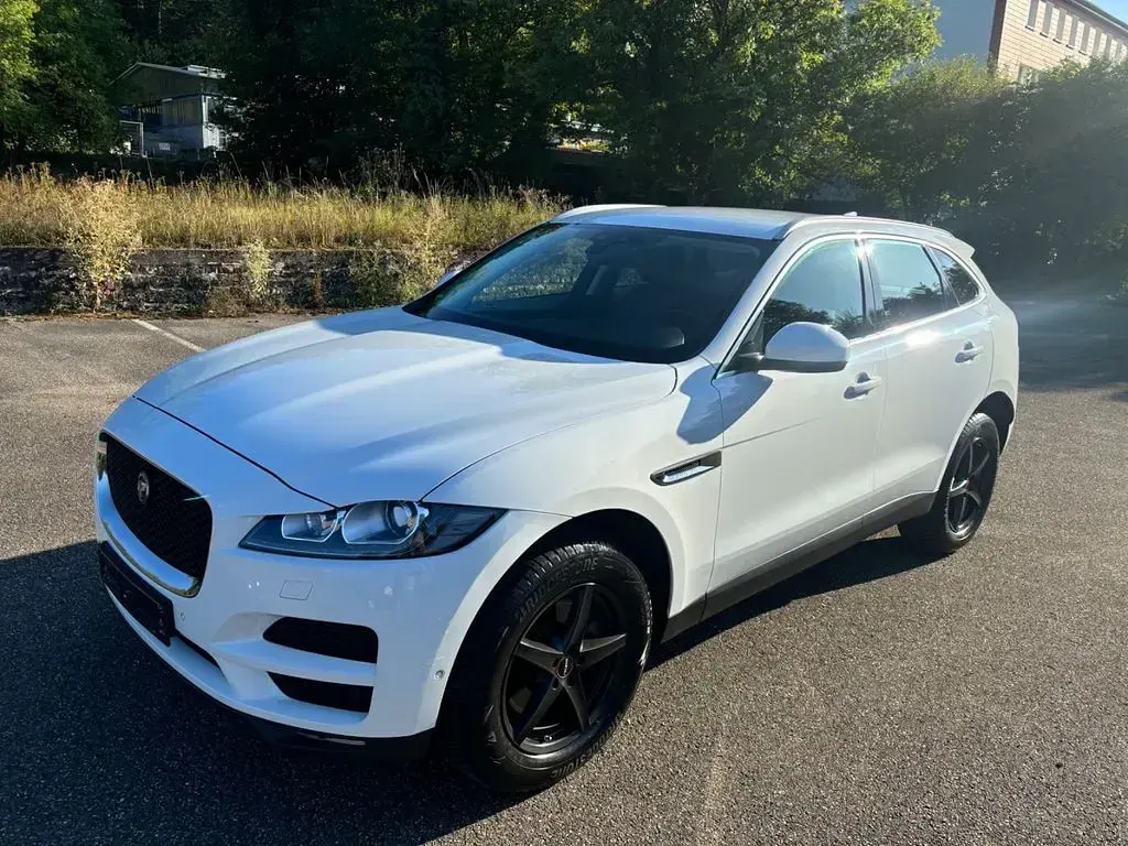 Gebraucht Jaguar F-Pace Prestige 300 PS (220 kW) 2017 Weiß SUV