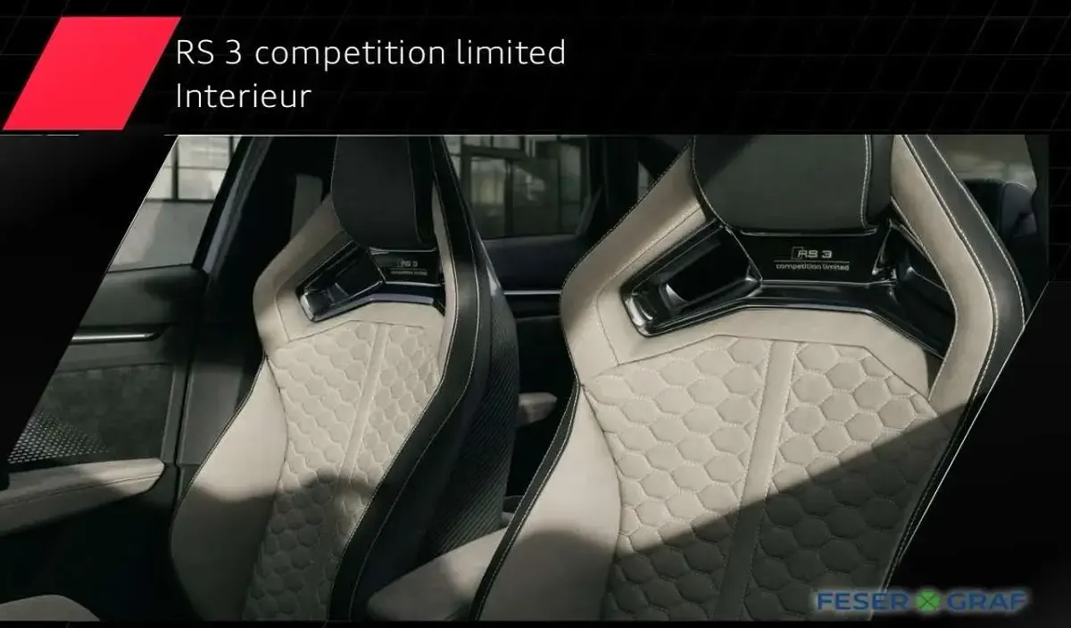 Neu Audi RS3 Competition 400 PS (294 kW) 2026 Polarmatteffekt audi exclusive Limousine