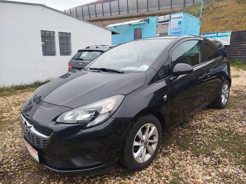 Gebraucht Opel Corsa drive 69 PS (50 kW) 2016 Schwarz Limousine