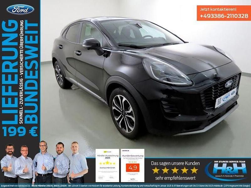 Gebraucht Ford Puma Titanium 125 PS (91 kW) 2025 Schwarz SUV