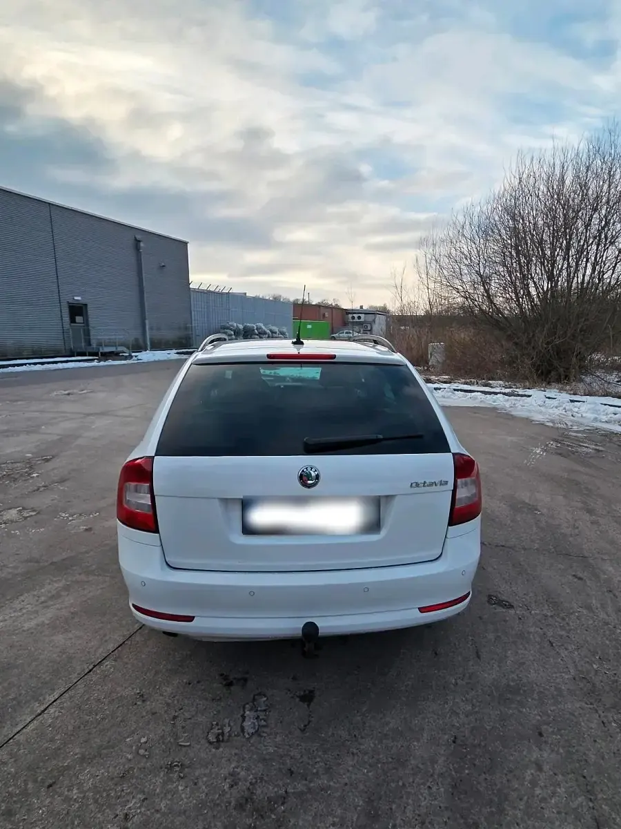 Gebraucht Skoda Octavia 105 PS (77 kW) 2012 Weiß Kombi