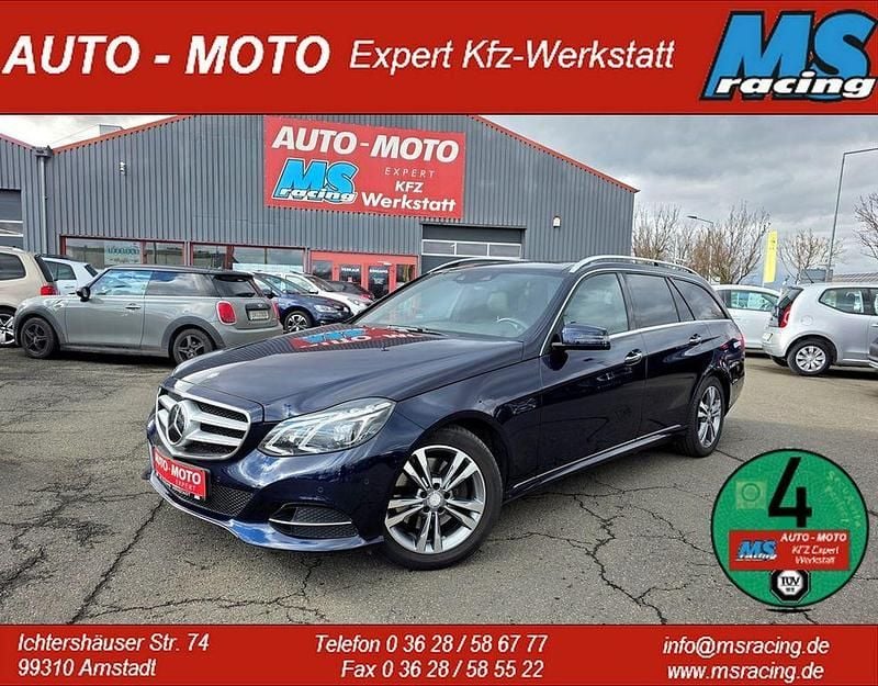 Gebraucht Mercedes E350 AMG line 258 PS (189 kW) 2016 Blau Limousine