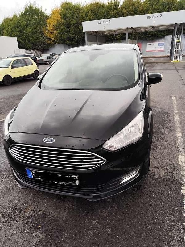 Schwarz Gebraucht 2016 Ford C-MAX Titanium Van / Kleinbus | 11.300 € (Teuer) - Bild 1/4