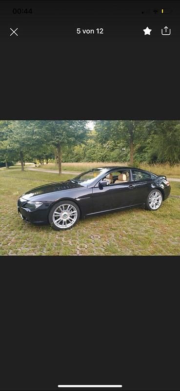 Schwarz Gebraucht 2006 BMW 645 Coupé | 8.500 € - Bild 1/4