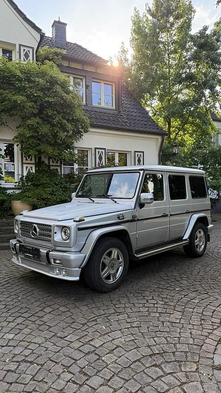 Silber Gebraucht 1997 Mercedes G320 SUV | 28.500 € (Fairer Preis) - Bild 1/4