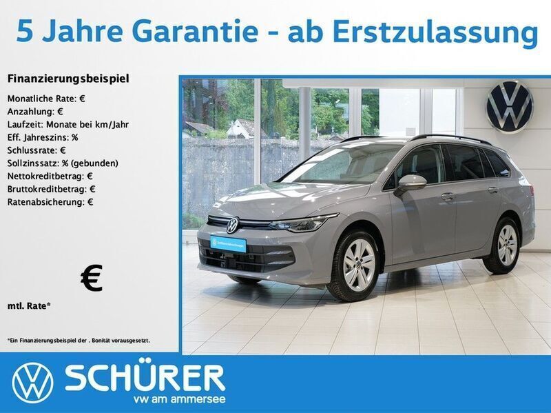 Mondsteingrau Gebraucht 2024 VW Golf VIII Life Kombi | 27.987 € (Fairer Preis) - Bild 1/4