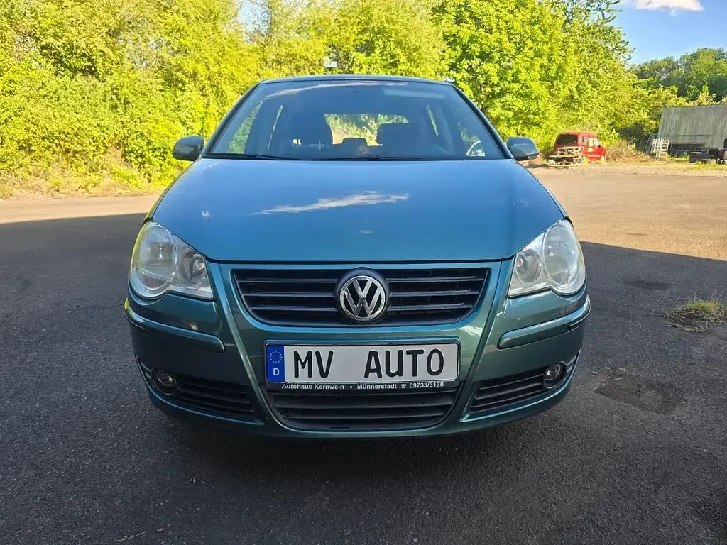 Gebraucht VW Polo 54 PS (39 kW) 2007 Grün Kleinwagen