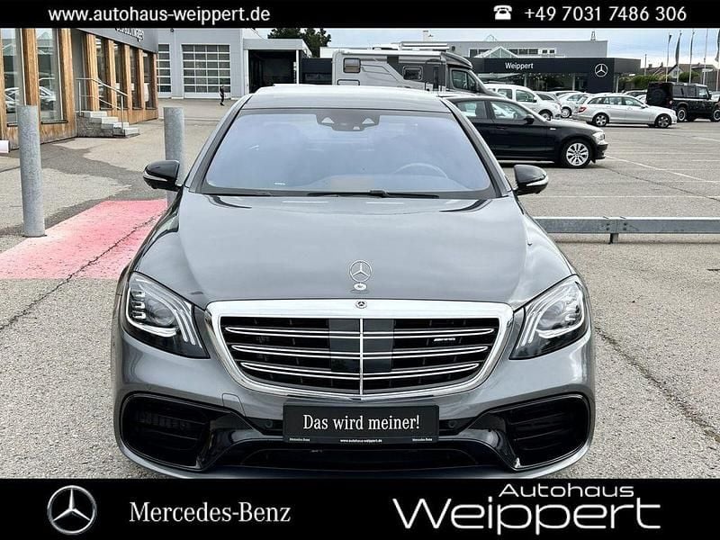Grau Gebraucht 2020 Mercedes S63 AMG Night Limousine | 84.500 € - Bild 1/4