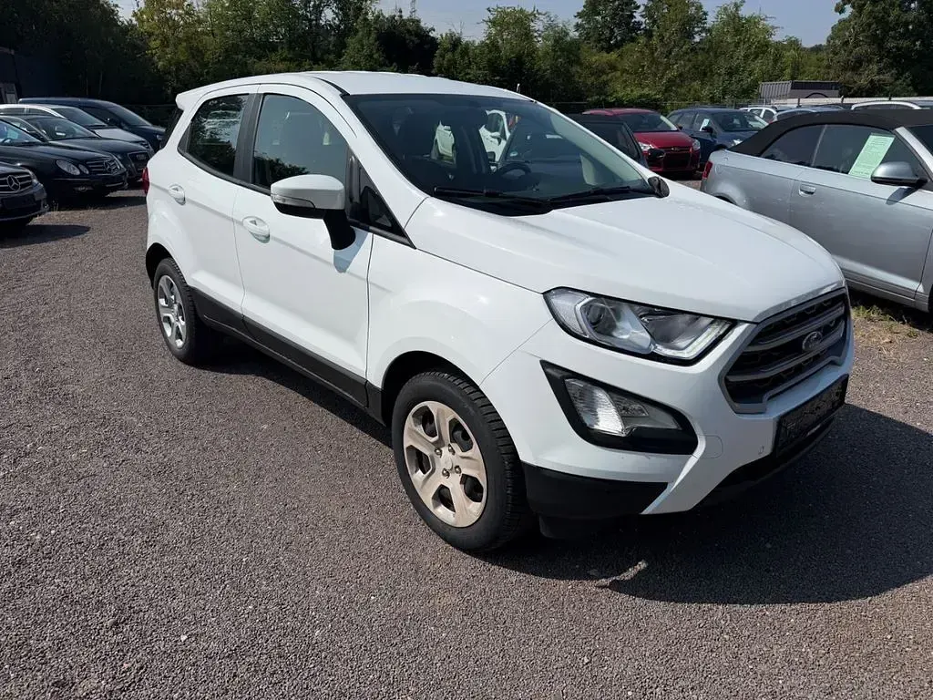 Gebraucht Ford Ecosport Trend 101 PS (74 kW) 2018 Weiß SUV