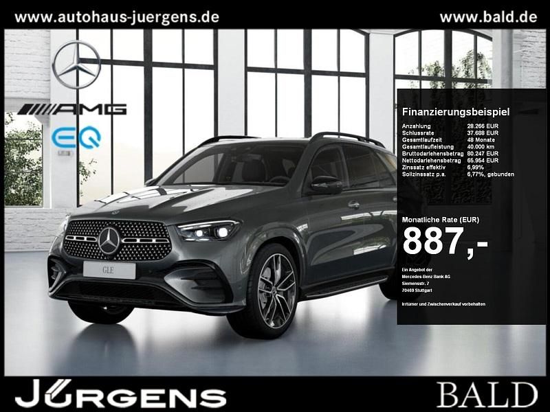 Selenite grey metallic Gebraucht 2024 Mercedes GLE450 AMG AMG SUV | 93.690 € (Fairer Preis) - Bild 1/4