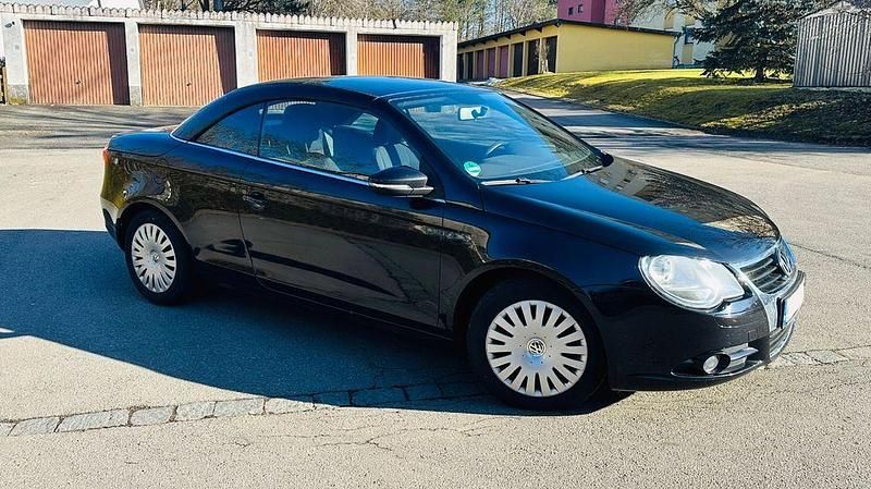 Gebraucht VW Eos 122 PS (89 kW) 2008 Schwarz Cabrio