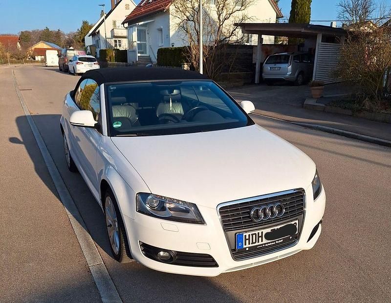 Weiß Gebraucht 2008 Audi A3 Cabriolet Cabrio | 6.500 € (Etwas zu teuer) - Bild 1/4