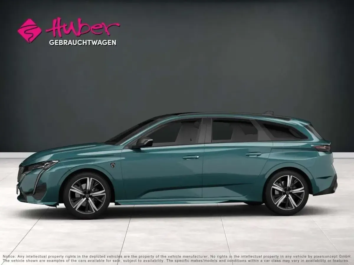 Gebraucht Peugeot 308 Allure 131 PS (96 kW) 2024 Blau Limousine