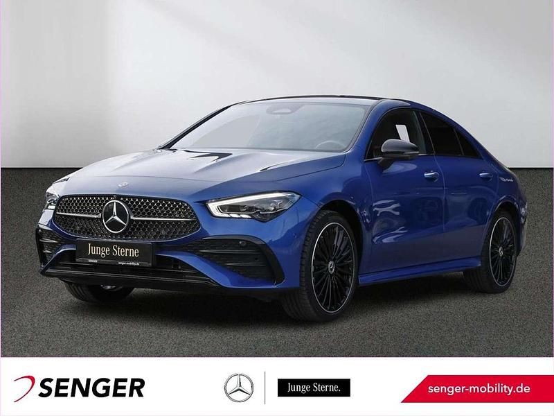 Lack spektralblau Gebraucht 2024 Mercedes E250 AMG Coupé | 38.970 € (Etwas zu teuer) - Bild 1/4