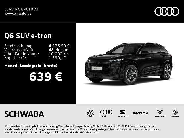 Neu Audi Q6 e-tron Performance 225 kW (306 PS) 2026 Schwarz SUV