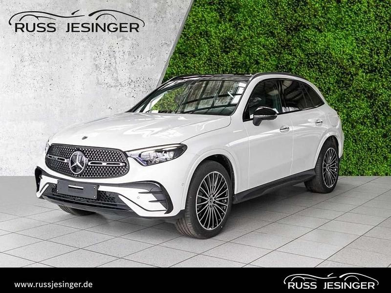 Polarweiß Gebraucht 2024 Mercedes GLC400d AMG line SUV | 72.450 € (Fairer Preis) - Bild 1/4