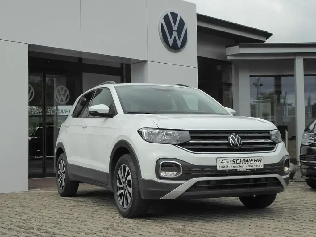 Gebraucht VW T-Cross Active 95 PS (69 kW) 2022 Weiß SUV