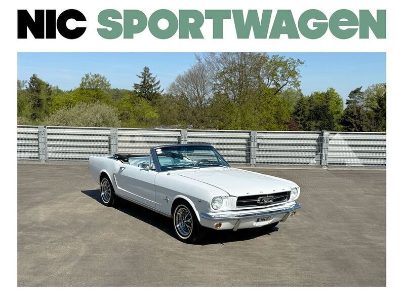 Weiß Gebraucht 1965 Ford Mustang Cabrio | 55.900 € - Bild 1/4