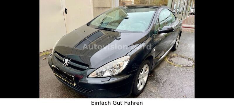Schwarz Gebraucht 2004 Peugeot 307 CC Basis Cabrio | 950 € (Superpreis) - Bild 1/2