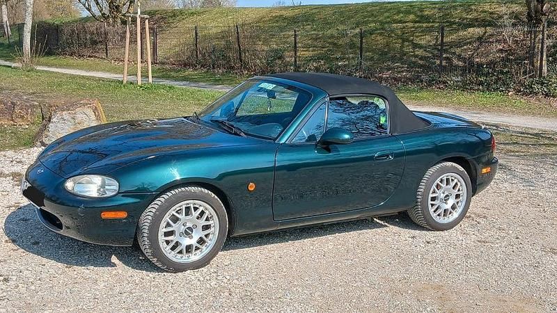 Gebraucht Mazda MX5 140 PS (102 kW) 1999 Grün Cabrio