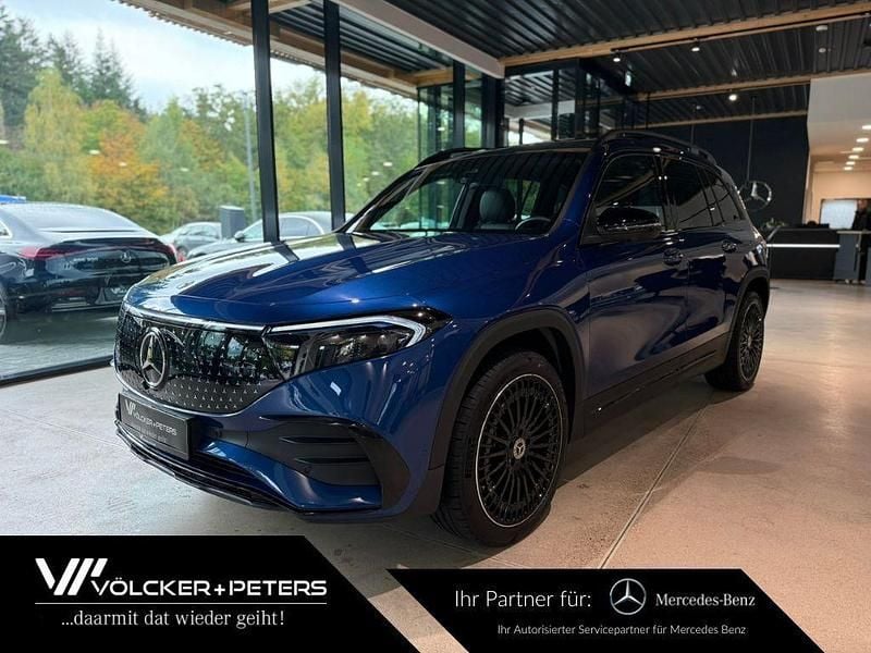 Blau Gebraucht 2024 Mercedes EQB350 AMG SUV | 49.243 € (Teuer) - Bild 1/4