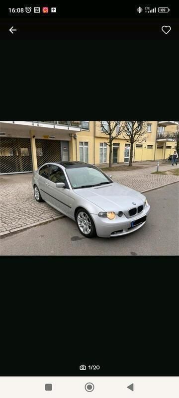 Grau Gebraucht 2003 BMW 316 M Sport Coupé | 2.500 € (Fairer Preis) - Bild 1/4