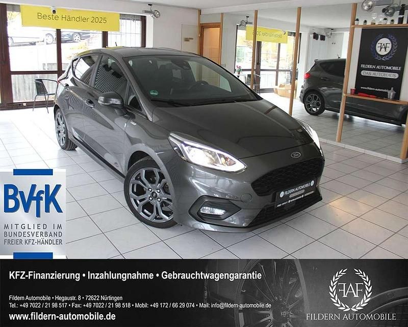 Magneticgrau Gebraucht 2019 Ford Fiesta ST-Line Limousine | 12.699 € (Fairer Preis) - Bild 1/4
