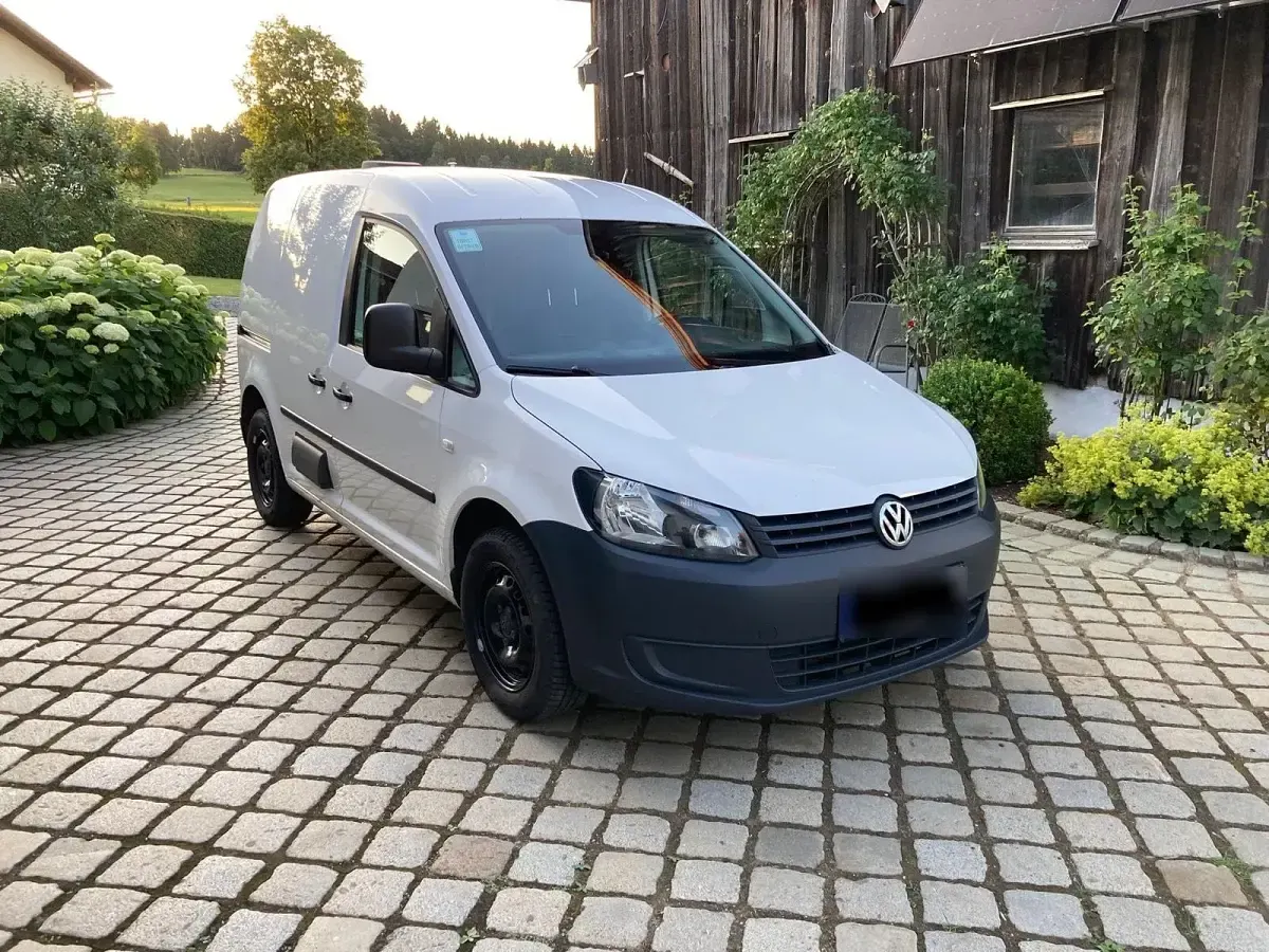 Usata VW Caddy 105 CV (77 kW) 2014 Bianco Monovolume