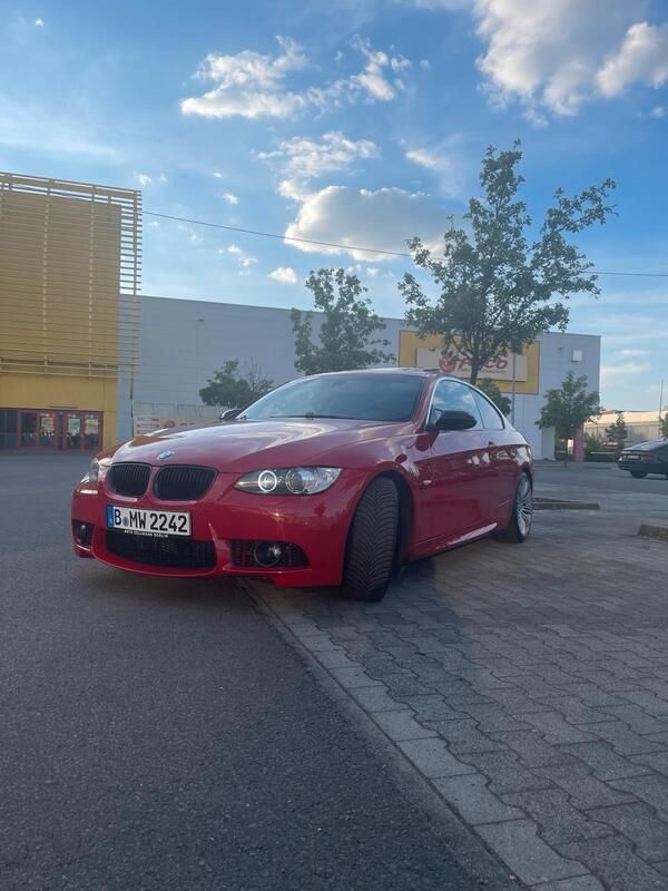 Rot Gebraucht 2008 BMW 325 M Sport Coupé | 16.499 € (Teuer) - Bild 1/4