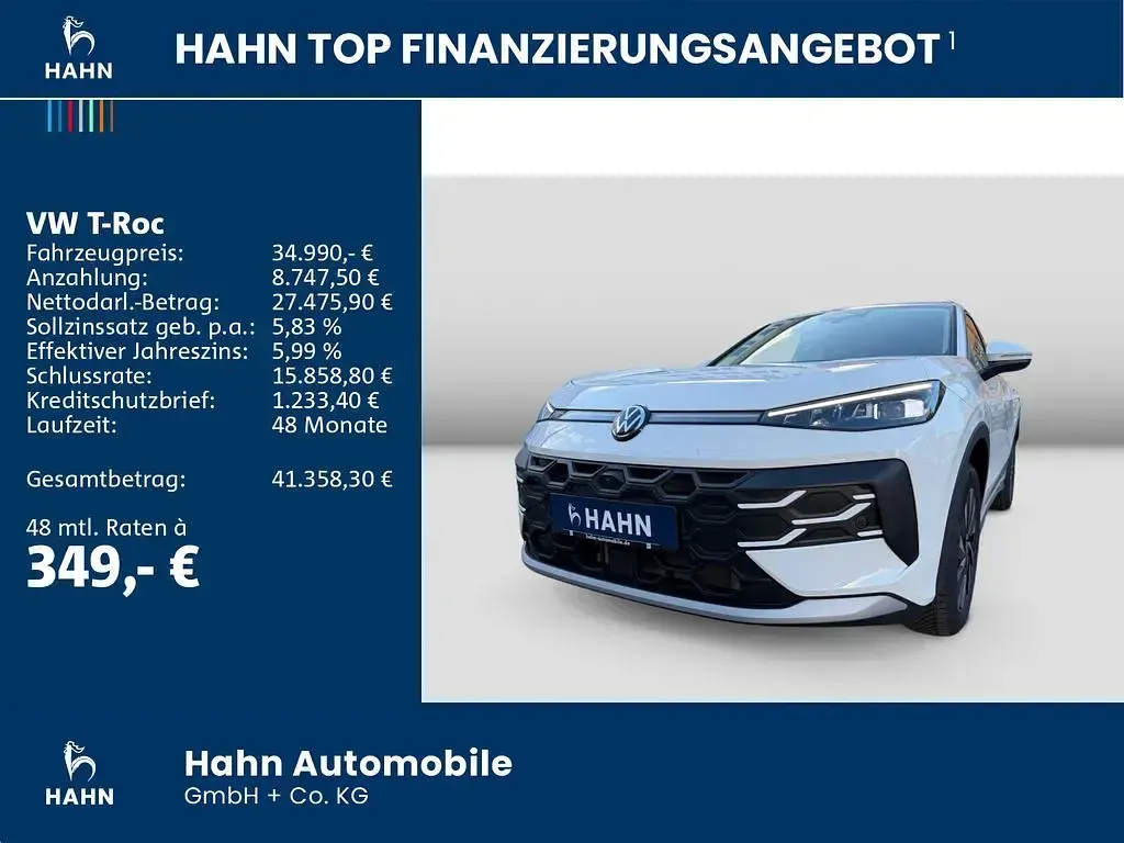 Usata VW T-Roc Cabriolet Style 150 CV (110 kW) 2026 Blu SUV