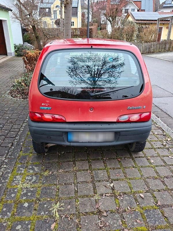 Gebraucht Fiat Seicento S 54 PS (39 kW) 2001 Rot Kleinwagen