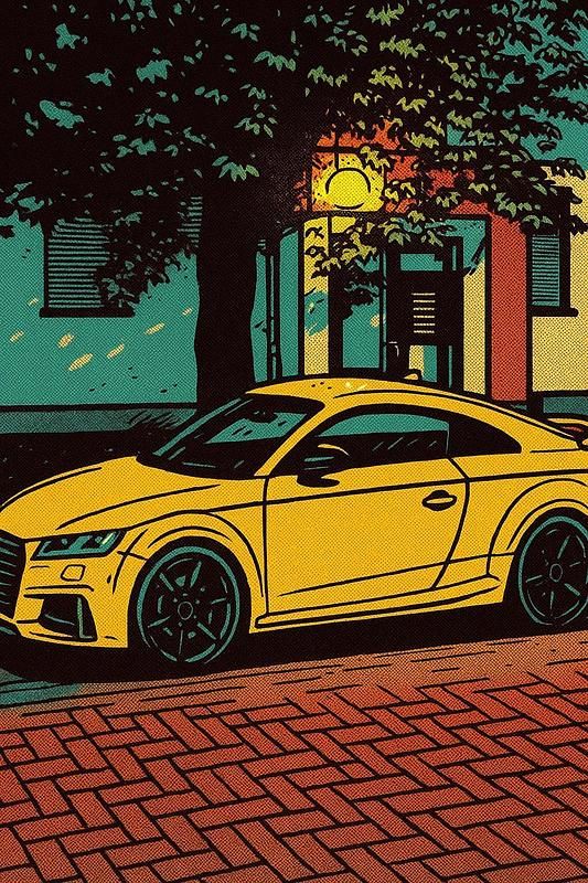 Gebraucht Audi TTS Performance 310 PS (228 kW) 2017 Gelb Coupé