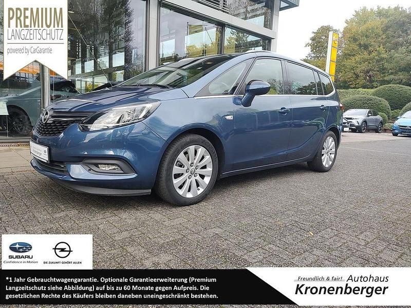 Nacht blau Gebraucht 2017 Opel Zafira Innovation Van / Kleinbus | 15.750 € (Fairer Preis) - Bild 1/4
