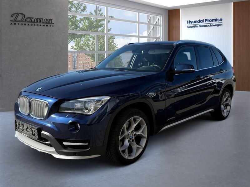 Blau Gebraucht 2014 BMW X1 xLine SUV | 9.790 € (Guter Preis) - Bild 1/4