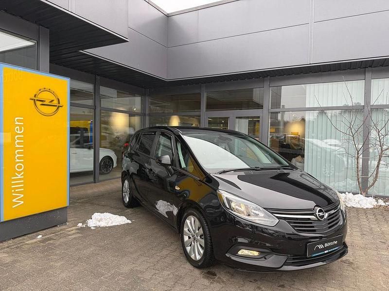 Gebraucht Opel Zafira Active 131 PS (96 kW) 2018 Schwarz Van / Kleinbus