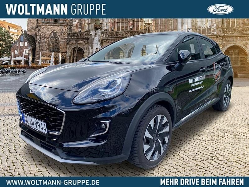 Gebraucht Ford Puma Titanium 125 PS (91 kW) 2023 Obsidianschwarz metallic Coupé