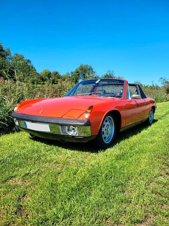 Orange Gebraucht 1972 Porsche 914 Cabrio | 25.500 € - Bild 1/4