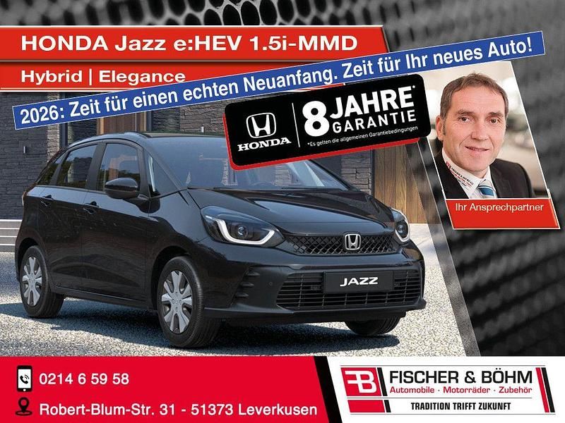 Neu Honda Jazz Elegance 122 PS (89 kW) 2026 Schwarz Kleinwagen