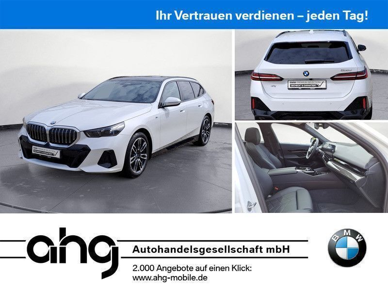 Weiß Gebraucht 2024 BMW 520 M Sport Kombi | 54.860 € (Guter Preis) - Bild 1/4
