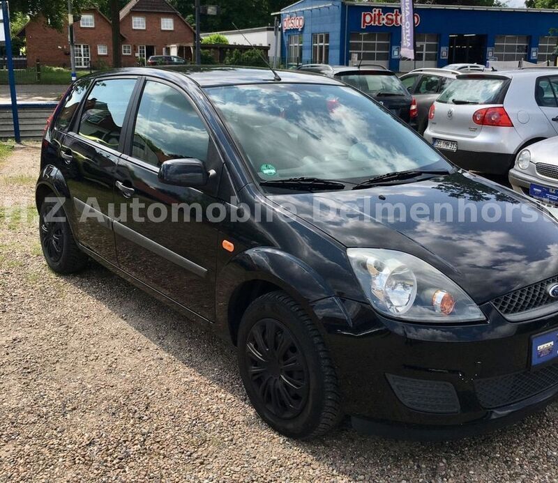 Gebraucht Ford Fiesta 80 PS (58 kW) 2007 Schwarz Kleinwagen