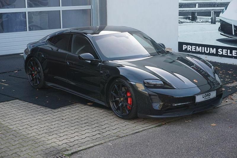 Schwarz Gebraucht 2022 Porsche Taycan GTS Sport Limousine | 78.950 € (Guter Preis) - Bild 1/4