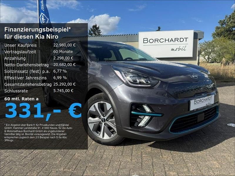 Grau Gebraucht 2020 Kia e-Niro Spirit SUV | 22.980 € (Fairer Preis) - Bild 1/4